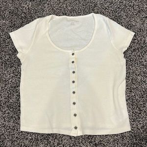 American Eagle women’s M white top